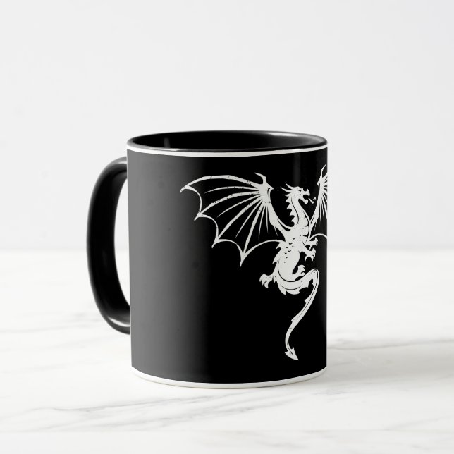 Majestic Dragon Tasse (Vorderseite Links)