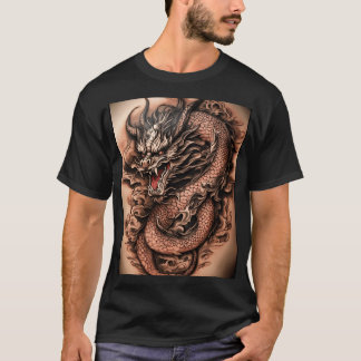 Majestic Dragon Tattoo T - Shirt Collection