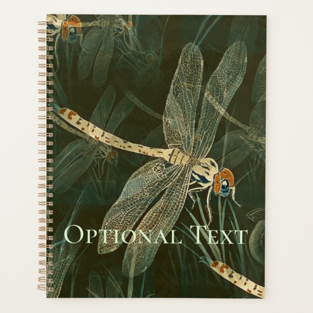 Majestic Dragonfly Pattern Planer (Vorderseite)