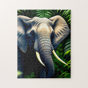 Majestic Dschungel Elephant - frei und frei
