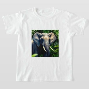 Majestic Dschungel Elephant - frei und frei T-Shirt