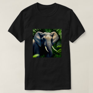 Majestic Dschungel Elephant - frei und frei T-Shirt