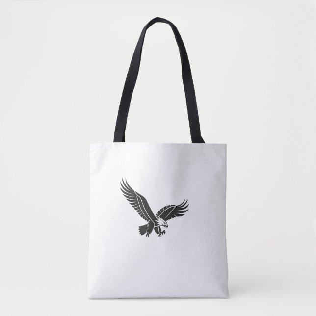 Majestic Eagle Art Tote Bag (Devant)