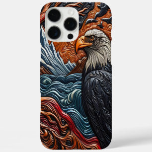 Majestic Eagle Car Art iPhone 16 Pro Max Hülle