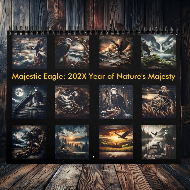 Majestic Eagle: Ein Jahr der Majestät der Natur 20 Kalender (Von Creator hochgeladen)