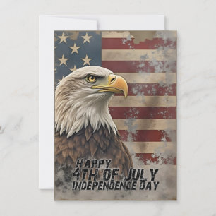 Majestic Eagle & Flag - Geist der Freiheit