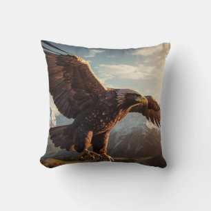 Majestic Eagle Flight Kissen