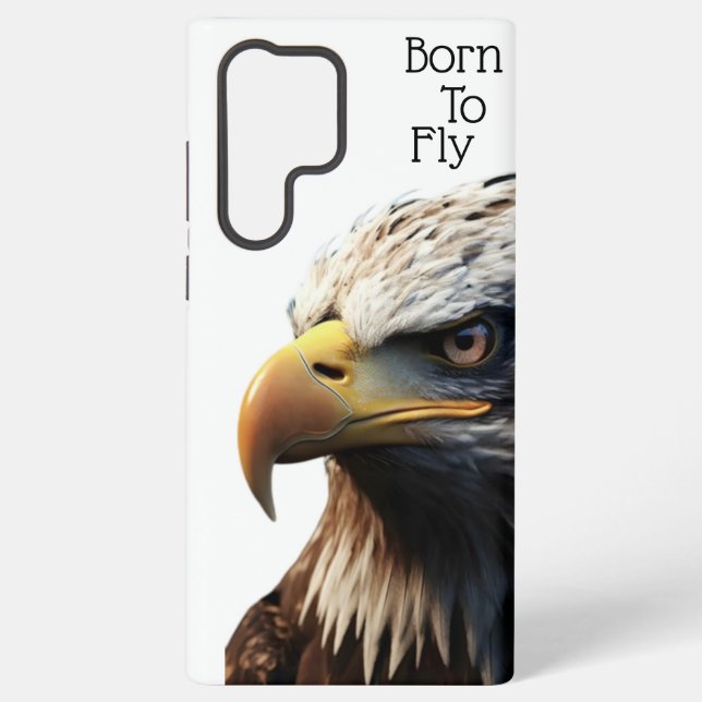 Majestic Eagle Graphics for Custom Merchandise" Samsung Galaxy Hülle (Rückseite)