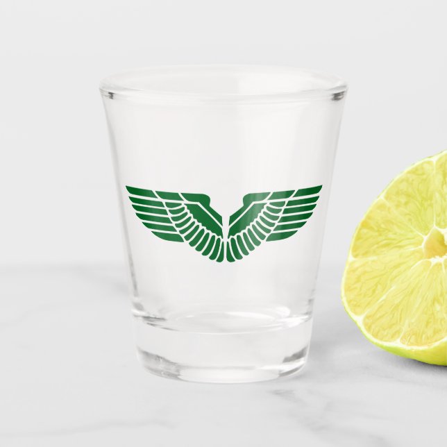 Majestic Eagle Shot Glass Schnapsglas (Vorderseite)