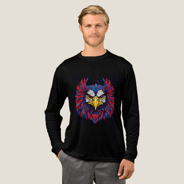 Majestic Eagle TShirt Une explosion de couleur et  (Recto complet)