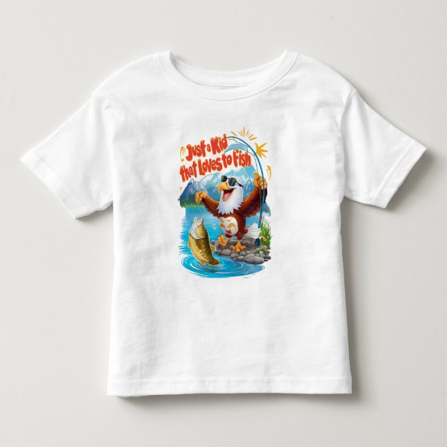 Majestic Eagles Wasserfest Kleinkind T-shirt (Vorderseite)