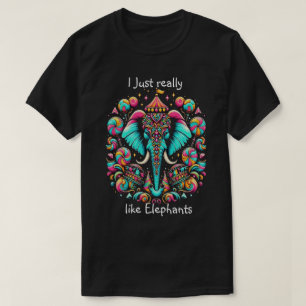 Majestic Elephant King T-Shirt