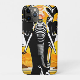 Majestic Elephant Sunset Case-Mate iPhone Hülle