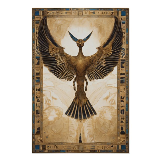 Majestic Flight of the Celestial Beast Poster (Vorderseite)