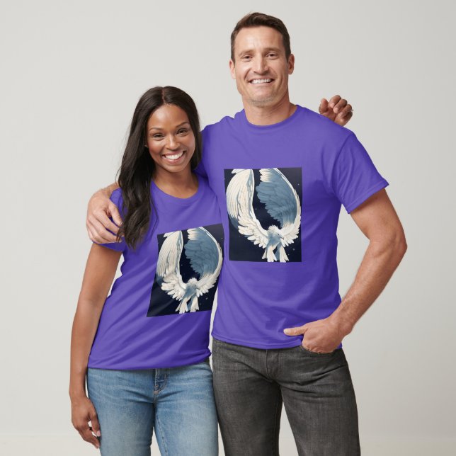 Majestic Flügel: markantes und attraktives Adlerbu T-Shirt (Unisex)