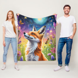 Majestic Fox Fleecedecke