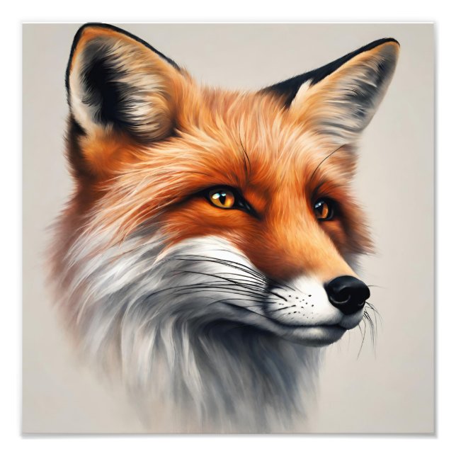 Majestic Fox Fotodruck (Vorne)