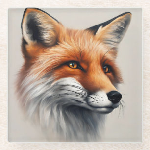 Majestic Fox Glasuntersetzer