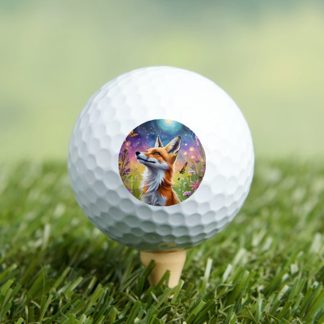 Majestic Fox Golfball (Insitu T-Shirt)