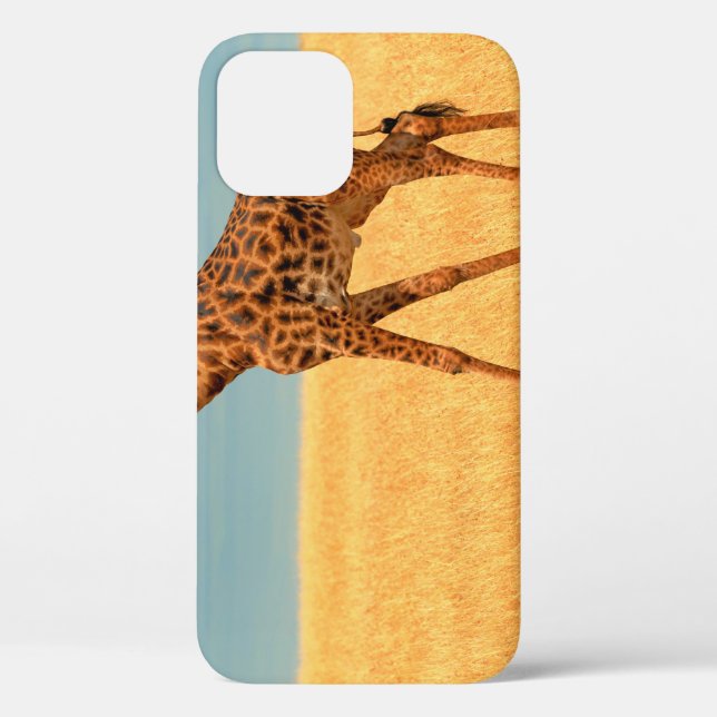 Majestic Giraffe: Masai Mara Trockensaison Case-Mate iPhone Hülle (Rückseite)
