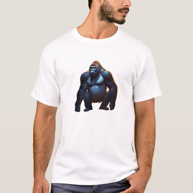 Majestic Gorilla T-Shirt (Vorderseite)