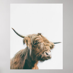 Majestic Hochland-Kuh-Portrait Poster