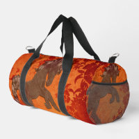 Majestic Horry in Asian Floral Tapestry