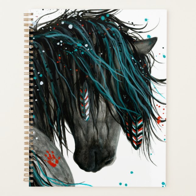 Majestic Horse by Bihrle 8.5 x 11" Planer (Vorderseite)