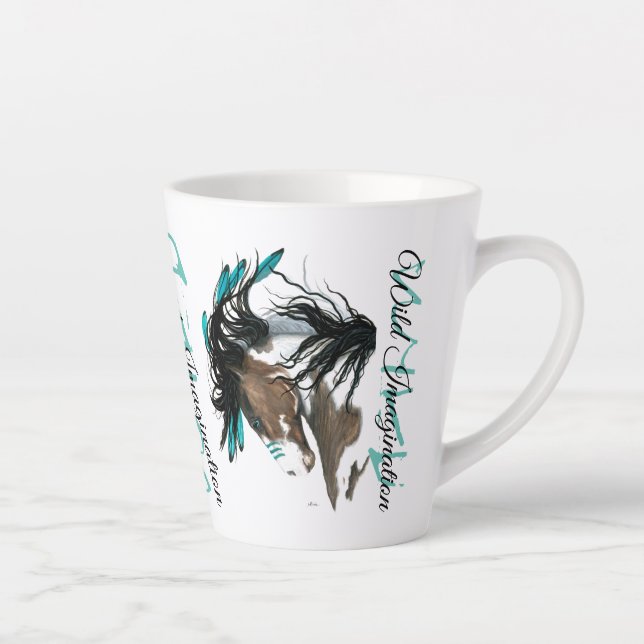 Majestic Horse by Bihrle Wild Imagination Milchtasse (Rechts)