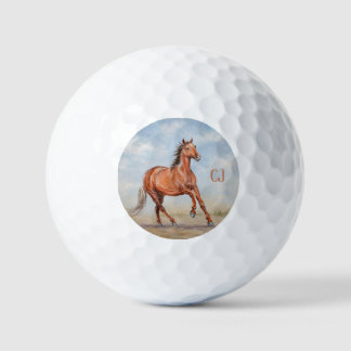 Majestic Horse Golfball