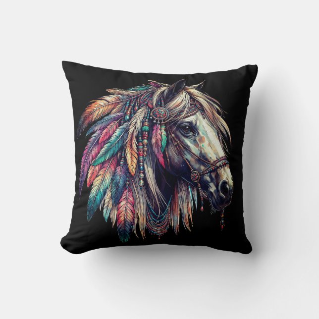 Majestic Horse Kissen (Vorderseite)
