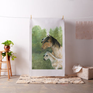 Majestic Horses by Bihrle Stoff