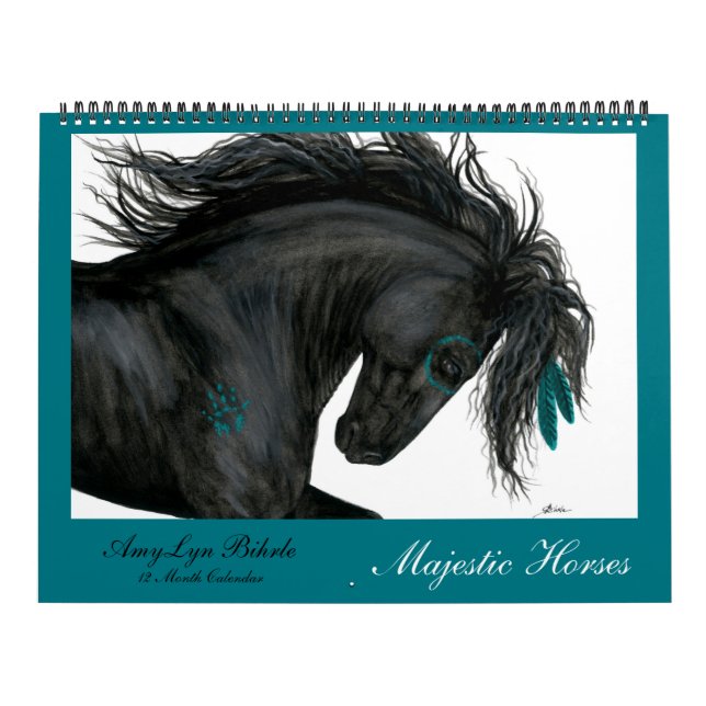 Majestic Horses III Kalender von BiHrLe (Titelbild)