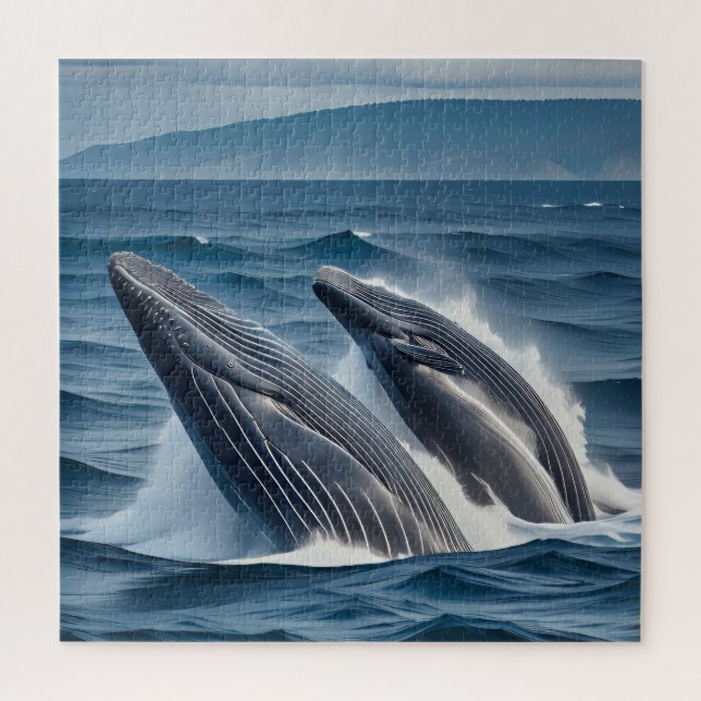 Majestic Humpback Wale in Motion (Vertikal)