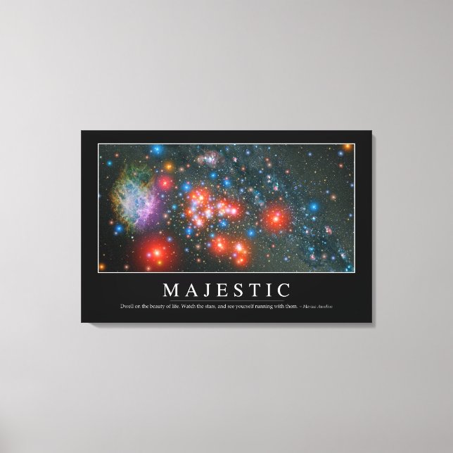 Majestic: Inspiration Leinwanddruck (Vorderseite)