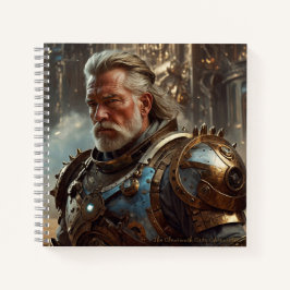 Majestic King mit Steampunk Regal Armor Notizbuch