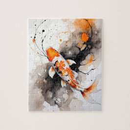 Majestic Koi Fish