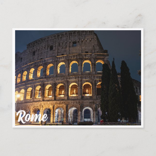 Majestic Kolosseum in Rome Postkarte (Vorderseite)