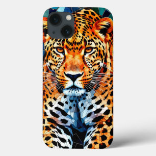 Majestic Leopard im lebhaften Detail Case-Mate iPhone Hülle