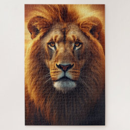 Majestic Lion Jigsaw Puzzle