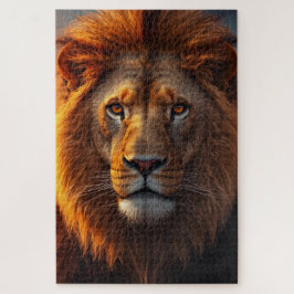 Majestic Lion Jigsaw Puzzle