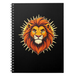 Majestic Lion – King of Power and Authority Notizblock