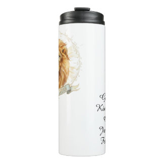 Majestic Lion of Judah Christian Thermal Insulated Thermosbecher