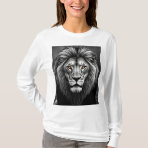 Majestic Lion Portrait - Kraft im Kohlebergbau T-Shirt