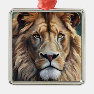 Majestic Mane Ornament Aus Metall