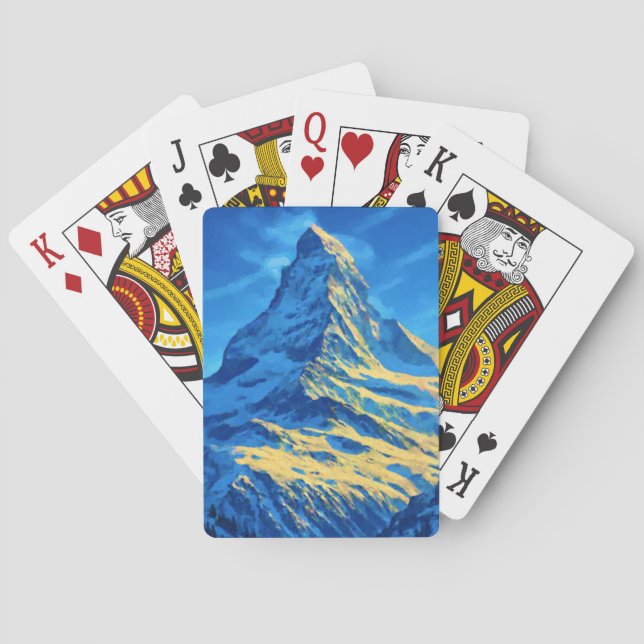 Majestic Matterhorn Spielkarten (Rückseite)