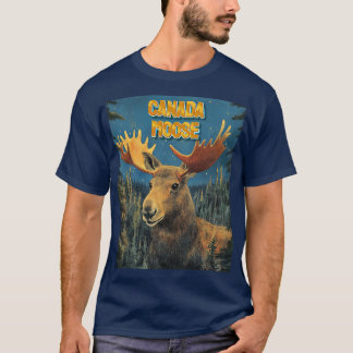 Majestic Moose Canada - Eine kühne Hommage an die  T-Shirt