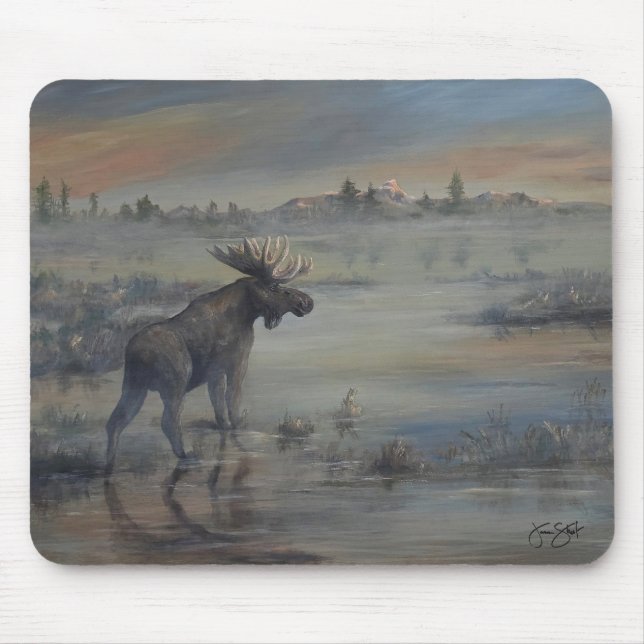 Majestic Moose Mousepad (Vorne)