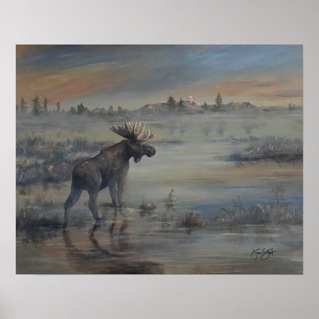 Majestic Moose Poster (Vorne)