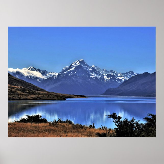 Majestic Mount Cook Poster (Vorne)
